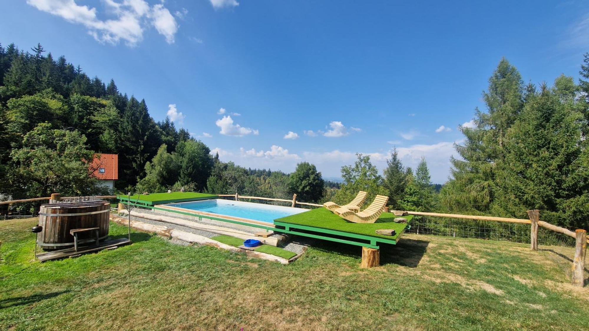 Chalets Toplak Sveti Duh na Ostrem Vrhu ภายนอก รูปภาพ