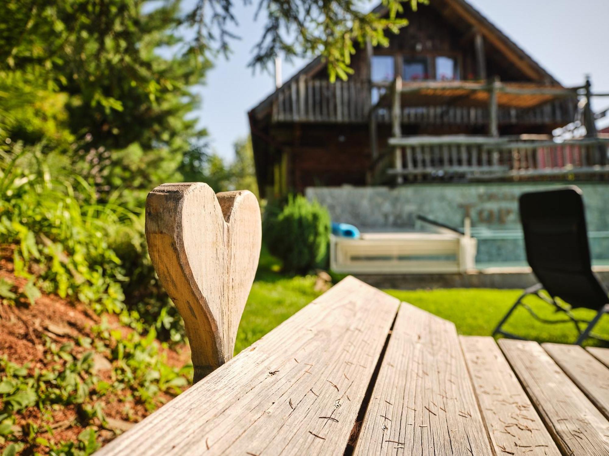 Chalets Toplak Sveti Duh na Ostrem Vrhu ภายนอก รูปภาพ