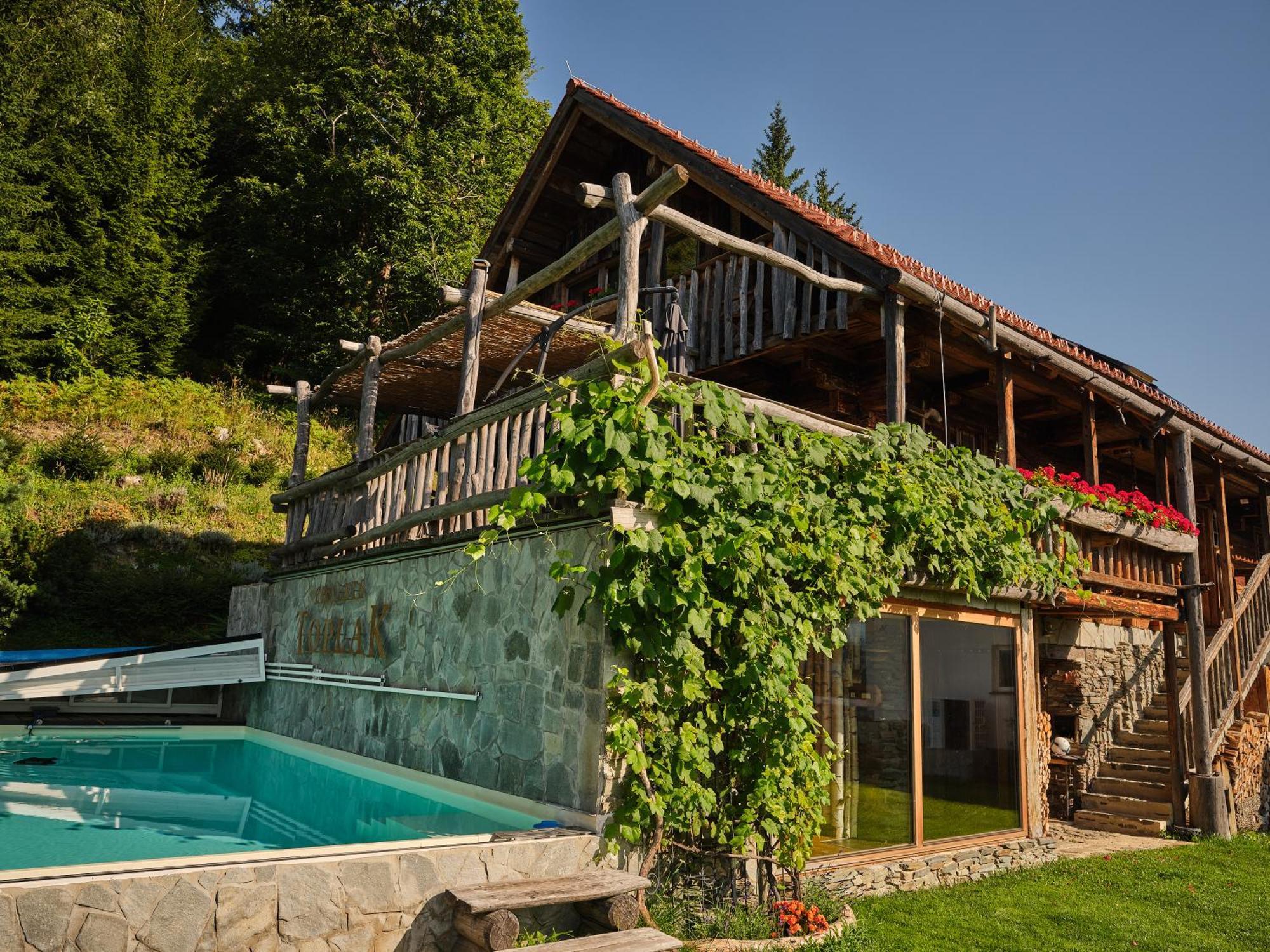 Chalets Toplak Sveti Duh na Ostrem Vrhu ภายนอก รูปภาพ