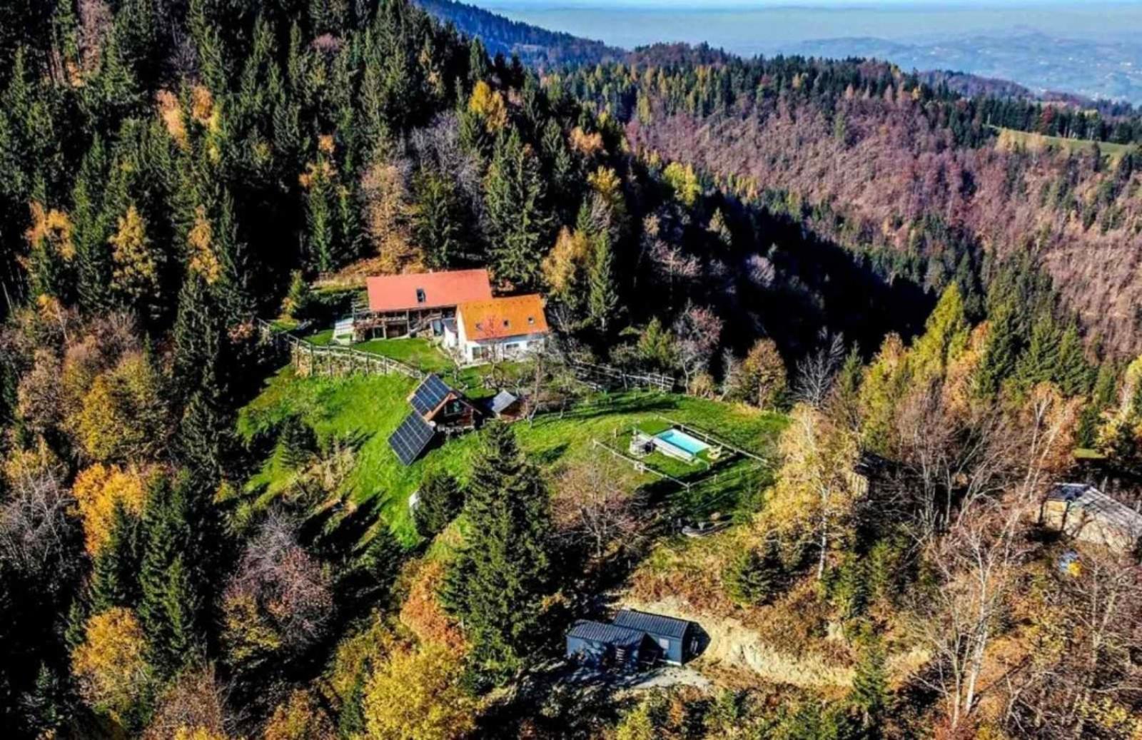 Chalets Toplak Sveti Duh na Ostrem Vrhu ภายนอก รูปภาพ