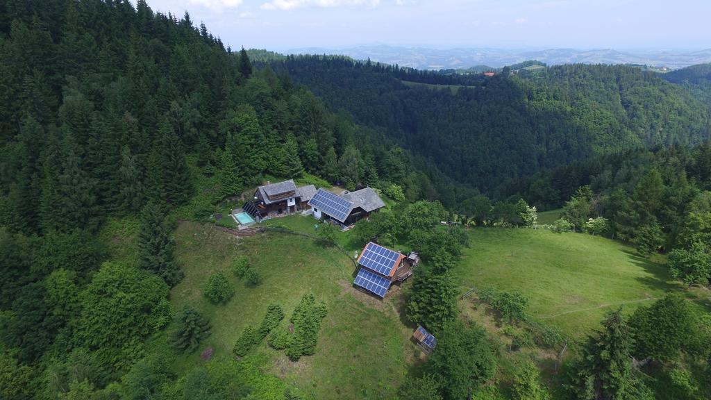 Chalets Toplak Sveti Duh na Ostrem Vrhu ภายนอก รูปภาพ