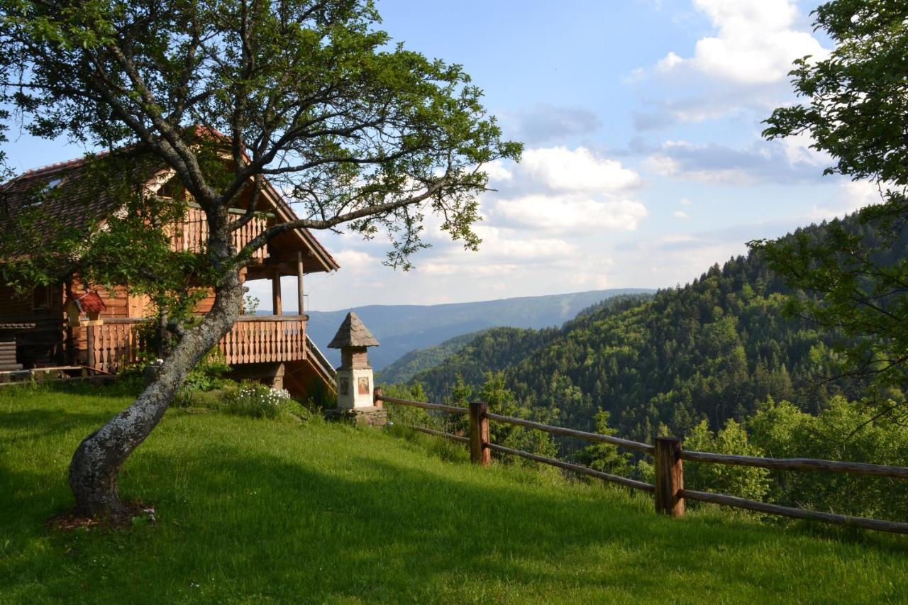 Chalets Toplak Sveti Duh na Ostrem Vrhu ภายนอก รูปภาพ